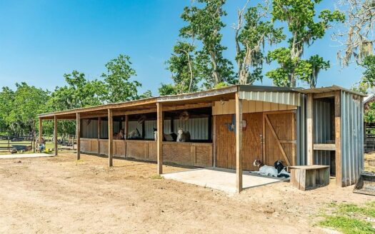 5.78 Fully Fenced Acres, 3/3 Brick Home w/3-Car Garage, 4 Stalls, Lighted Arena, Workshop, Oversized Carport