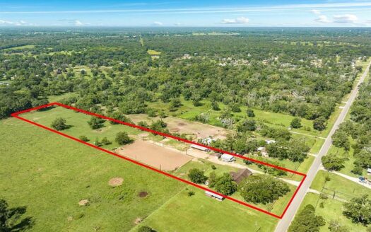 5.78 Fully Fenced Acres, 3/3 Brick Home w/3-Car Garage, 4 Stalls, Lighted Arena, Workshop, Oversized Carport