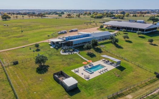 Rancho Martita West, 67 Acres, Main Home, Barn w/10 Stalls & 2/1 Apt, 25K SF Arena Structure w/5 Stalls, Pens, Sunshades, Kennel, Trailer Parking